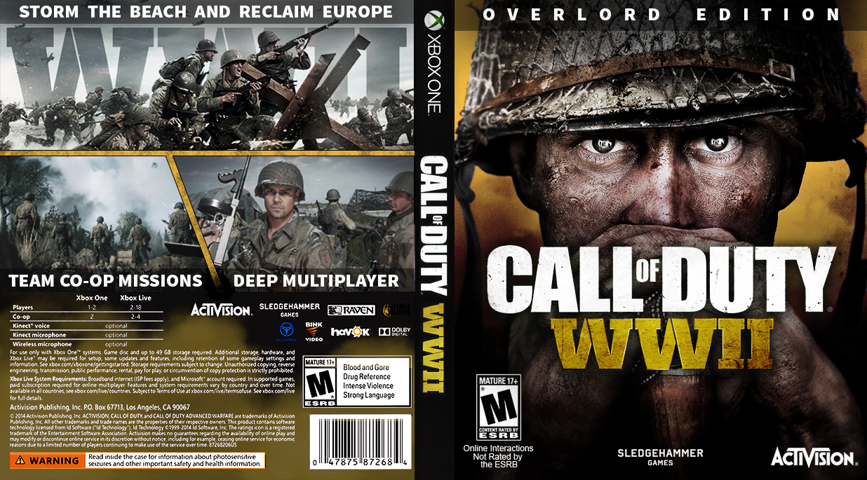 PC Call of Duty: WWII Game Save