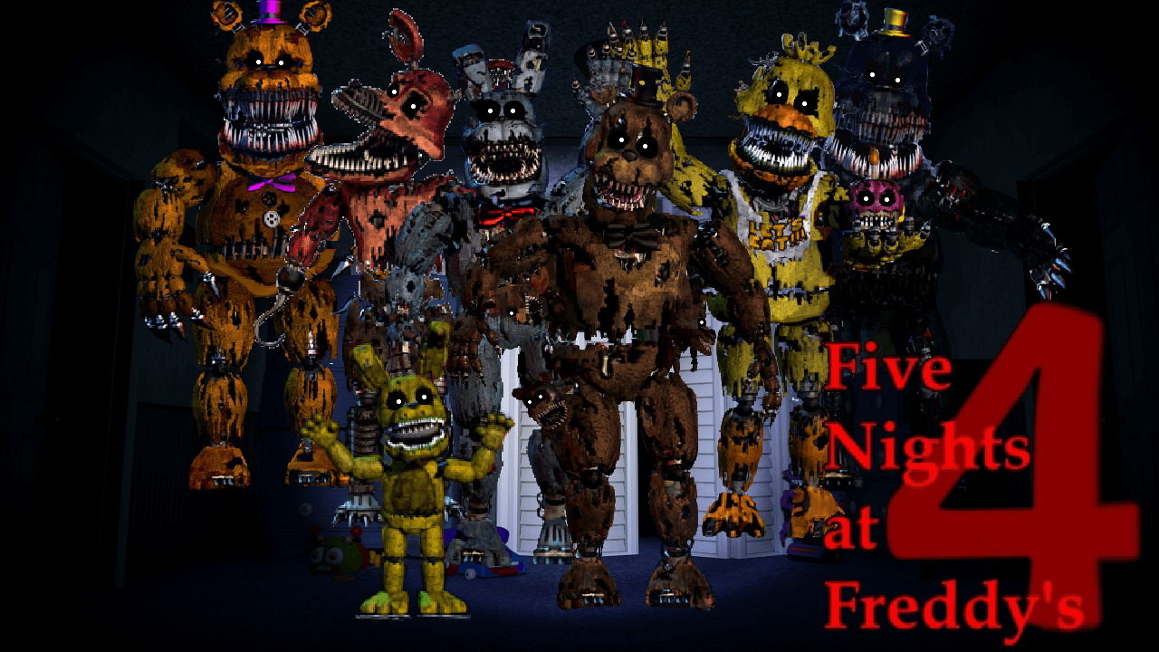 PC Five Nights At Freddy's 4 100% Game Save | Save Game ...